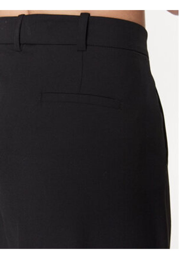 Pinko Spodnie materiałowe 100157 A0HO Czarny Relaxed Fit. Kolor: czarny. Materiał: syntetyk, wiskoza