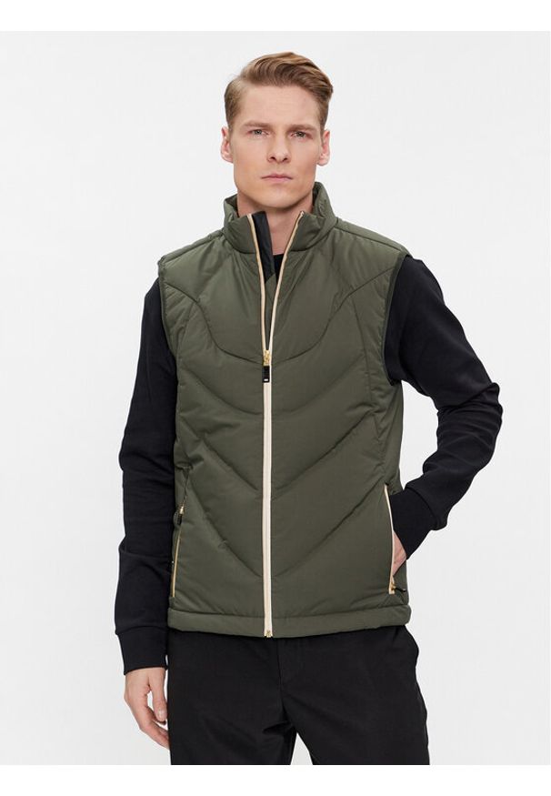 BOSS Bezrękawnik V_Titanium 50504776 Zielony Regular Fit. Kolor: zielony. Materiał: syntetyk. Długość rękawa: bez rękawów