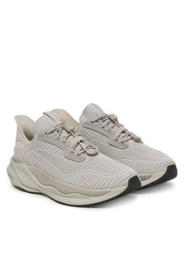 Clarks Sneakersy Pace Rise 26187372 Szary. Kolor: szary. Materiał: materiał