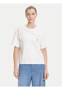 Weekend Max Mara T-Shirt Acline 2525976051 Biały Regular Fit. Kolor: biały. Materiał: bawełna