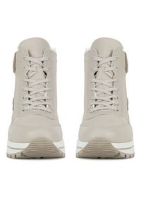 Rieker Trzewiki N4008-60 Beżowy. Kolor: beżowy. Materiał: materiał #2