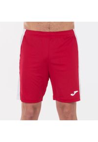 Spodenki do piłki nożnej męskie Joma Maxi. Kolor: wielokolorowy, biały, czerwony. Sport: piłka nożna #2