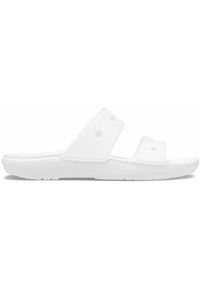 Klapki plażowe męskie Crocs Classic Sandal. Okazja: na plażę. Kolor: biały, wielokolorowy