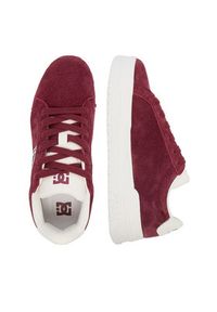 DC Sneakersy CEO-WP40-24302 Bordowy. Kolor: czerwony. Materiał: zamsz, skóra #4