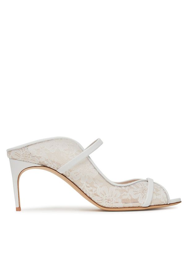 Klapki MALONE SOULIERS. Kolor: biały