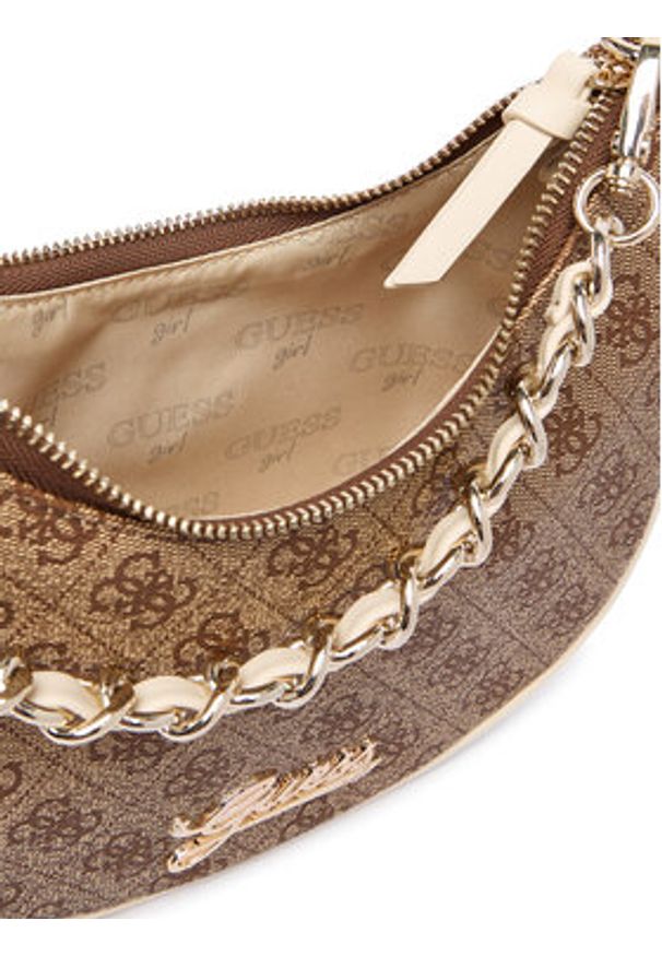 Guess Torebka J6YZ02 W2507 Brązowy. Kolor: brązowy. Materiał: skórzane