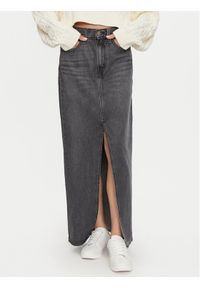 Levi's® Spódnica jeansowa A7512-0003 Czarny Regular Fit. Kolor: czarny. Materiał: bawełna