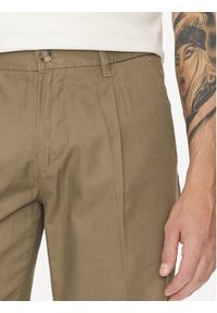 Marc O'Polo Chinosy 523 1340 10134 Zielony Tapered Fit. Kolor: zielony. Materiał: bawełna #2