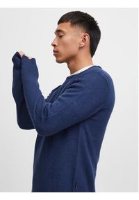 Blend Sweter 20716086 Granatowy Regular Fit. Kolor: niebieski. Materiał: syntetyk #5