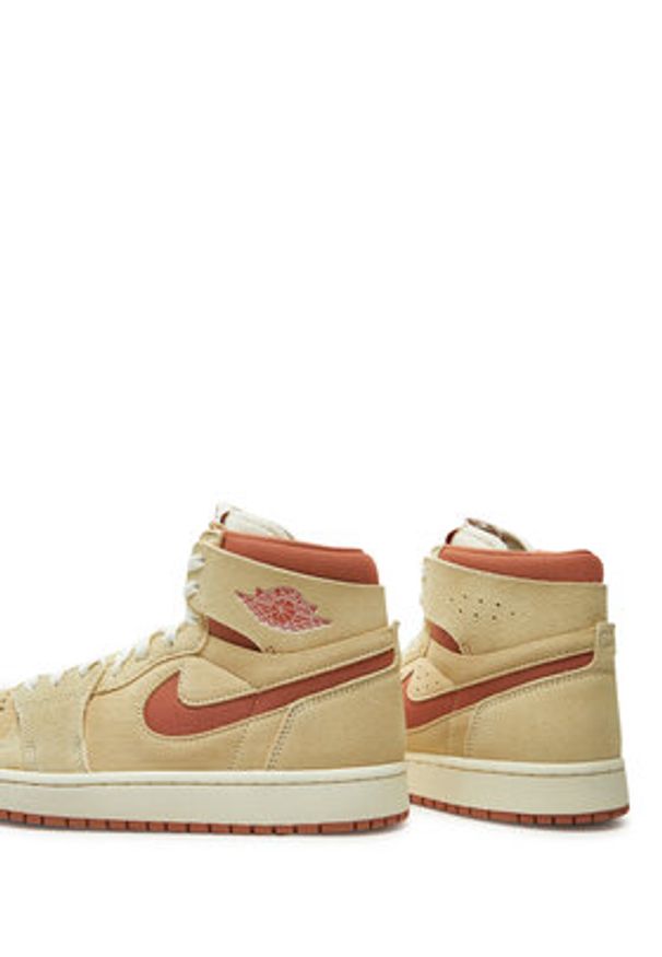 Nike Sneakersy Air Jordan 1 DV1307 Beżowy. Kolor: beżowy. Materiał: skóra, zamsz. Model: Nike Air Jordan