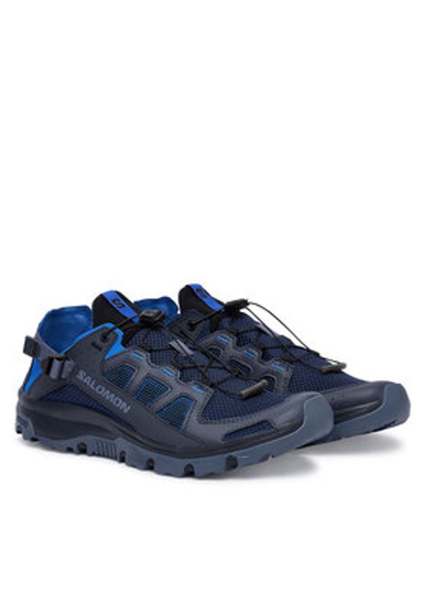 salomon - Salomon Sneakersy Techamphibian 5 L49142400 Granatowy. Kolor: niebieski. Materiał: materiał