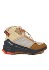 Adidas - Trekkingi adidas. Kolor: brązowy. Technologia: ClimaWarm (Adidas). Model: Adidas Terrex. Sport: turystyka piesza