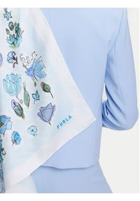 Furla Chusta WT00021 BX3853 TA600 Błękitny. Kolor: niebieski. Materiał: jedwab, materiał