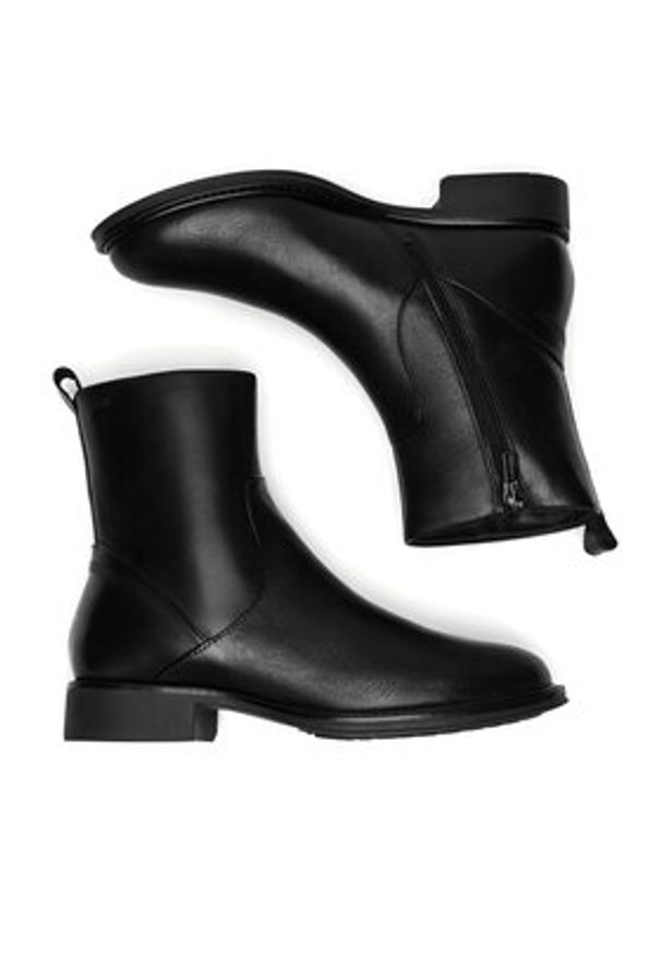 Lasocki Botki ARC-DERBY-12 Czarny. Kolor: czarny. Materiał: skóra