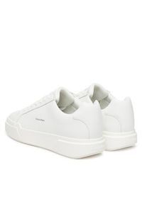 Calvin Klein Sneakersy Chunky Cupsole Laceup Lth YM0YM01344 Biały. Kolor: biały. Materiał: skóra #3