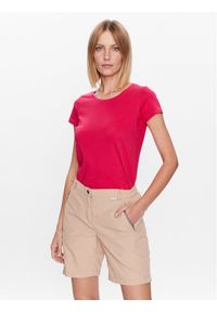 Regatta T-Shirt Carlie RWT198 Różowy Regular Fit. Kolor: różowy. Materiał: bawełna #1