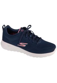 skechers - Buty sportowe Sneakersy damskie, Go Walk Joy - Violet. Kolor: niebieski. Sport: turystyka piesza