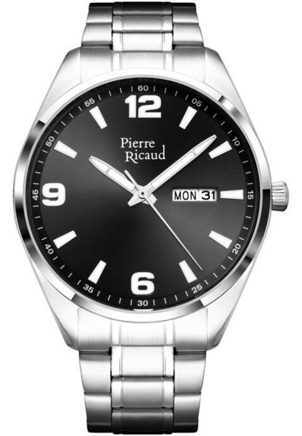 Zegarek męski Pierre Ricaud P91107.5154Q srebrny. Kolor: srebrny