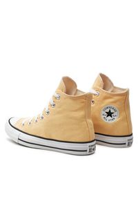 Converse Trampki Chuck Taylor All Star Hi A09826C Żółty. Kolor: żółty. Materiał: materiał #3