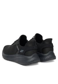 skechers - Skechers Sneakersy SLIP INS BOBS SPORT SQUAD 118303 BBK Czarny. Kolor: czarny. Materiał: materiał. Model: Skechers Sport #6