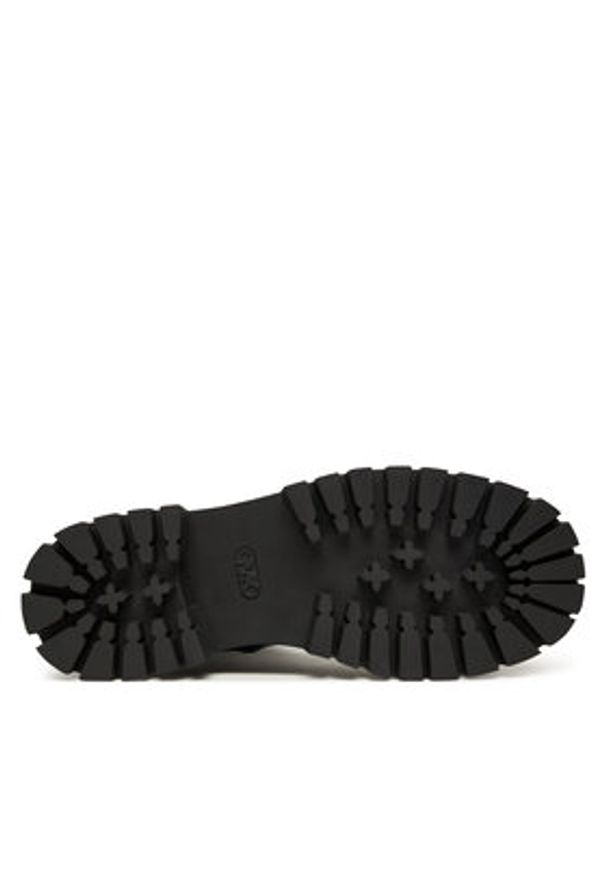 MICHAEL Michael Kors Muszkieterki Asher 40F4ASFB8L Czarny. Kolor: czarny. Materiał: skóra