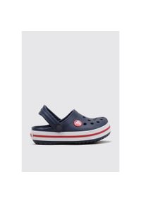 Buty do chodzenia niemowlęce Crocs Crocband Clog. Kolor: niebieski. Materiał: syntetyk, materiał, guma. Styl: sportowy #1