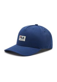 Fila Czapka z daszkiem Brighton Coord Label FCU0023 Granatowy. Kolor: niebieski. Materiał: materiał