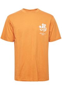 !SOLID - Solid T-Shirt 21107756 Pomarańczowy Casual Fit. Okazja: na co dzień. Kolor: pomarańczowy. Materiał: bawełna. Styl: casual #7