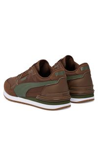 Puma Sneakersy St Runner V4 L 39906929 Brązowy. Kolor: brązowy. Materiał: skóra #7