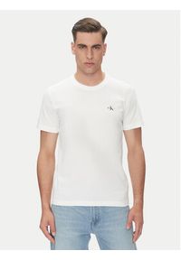 Calvin Klein Jeans Komplet t-shirtów Monologo J30J320199 Biały Regular Fit. Kolor: biały. Materiał: bawełna #9