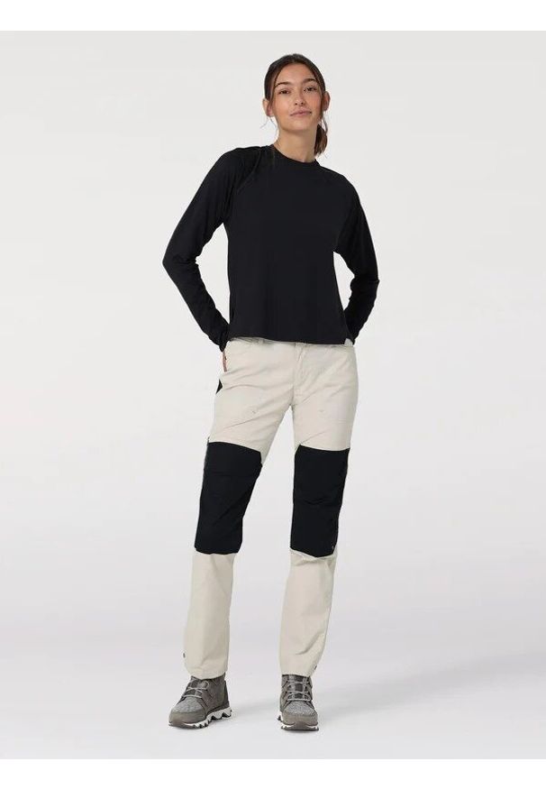 Wrangler - WRANGLER REINFORCED SOFTSHELL PANT DAMSKIE SPODNIE MATERIAŁOWE ELMWOO WC2GAW17D 112324385. Materiał: softshell, materiał