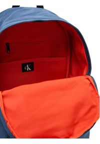 Calvin Klein Plecak Bold Round Backpack LV04D3114G Granatowy. Kolor: niebieski. Materiał: materiał #3