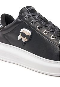 Karl Lagerfeld - KARL LAGERFELD Sneakersy KL62529M Czarny. Kolor: czarny. Materiał: skóra #7