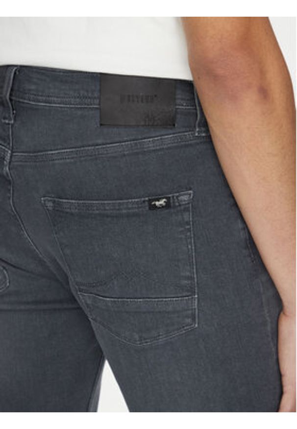 Mustang Jeansy Vegas 1016311 Szary Slim Fit. Kolor: szary