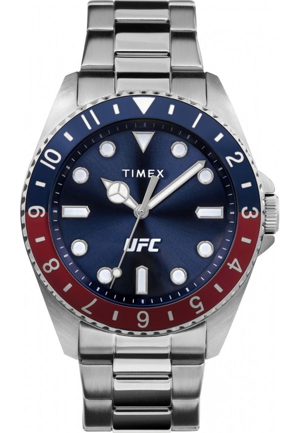 Zegarek Timex Zegarek męski Timex TW2V56600 srebrny. Kolor: srebrny