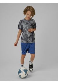 4f - 4F Spodenki sportowe szybkoschnące chłopięce - granatowe 134/140 (8-10 lat). Kolor: niebieski. Materiał: syntetyk, materiał. Sezon: lato. Styl: sportowy #1