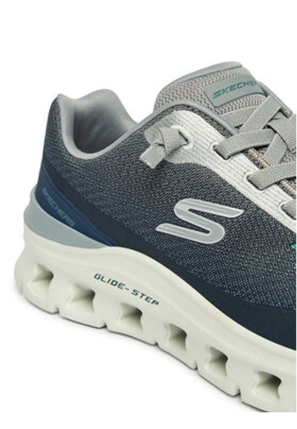 skechers - Skechers Sneakersy Glide-Step Pro - Waverra 233132/NVGY Granatowy. Kolor: niebieski. Materiał: materiał