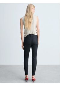 mango - Mango Jeansy Anne 77044009 Czarny Skinny Fit. Kolor: czarny