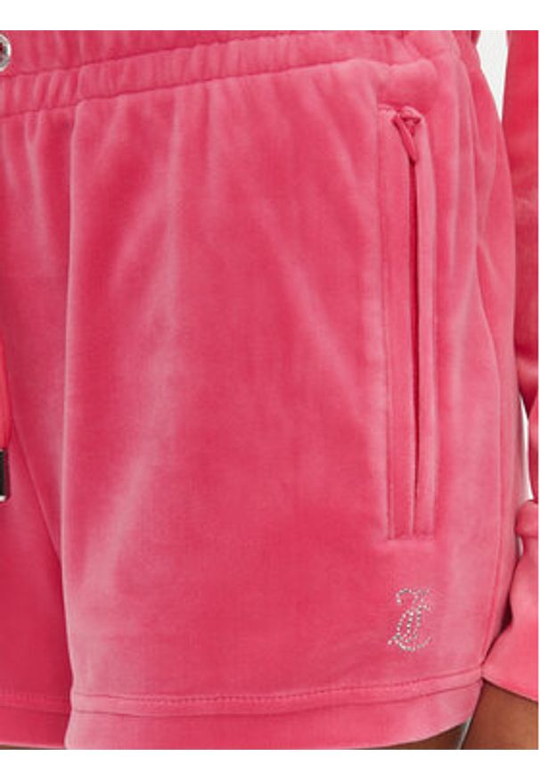 Juicy Couture Szorty sportowe Tamia JCWH121001 Różowy Regular Fit. Kolor: różowy. Materiał: syntetyk