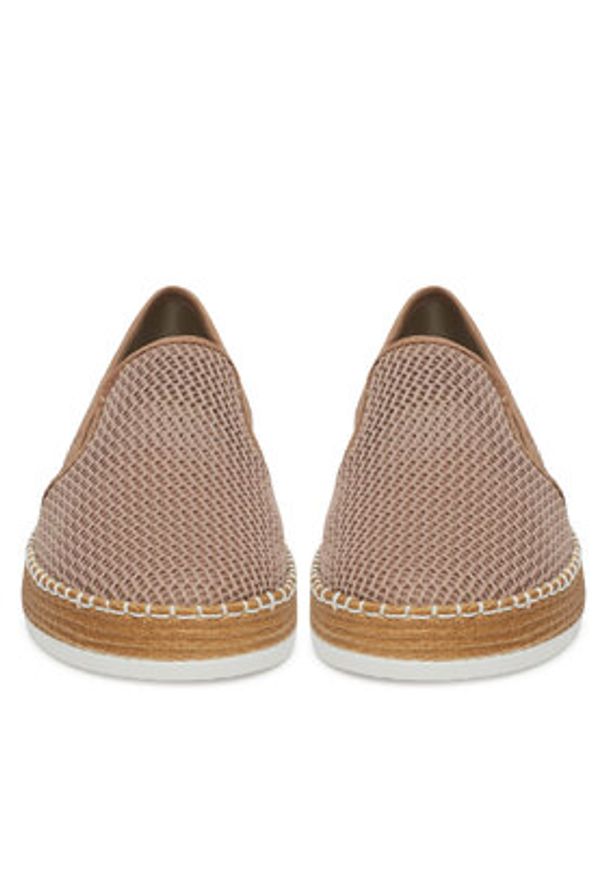 Rieker Półbuty L7873-31 Beżowy. Kolor: beżowy. Materiał: materiał