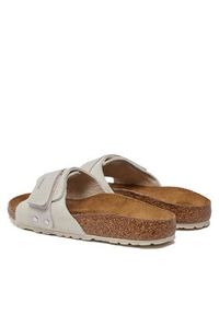 Birkenstock Klapki Oita 1024226 Biały. Kolor: biały. Materiał: skóra, nubuk