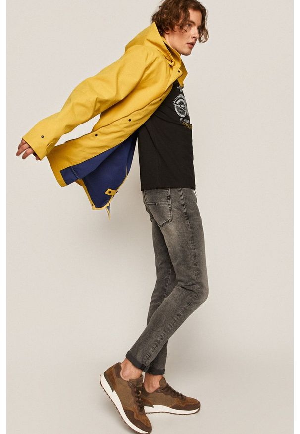 medicine - Medicine - Kurtka Casual Elegance. Okazja: na co dzień. Kolor: żółty. Styl: casual