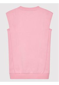 DKNY Sukienka dzianinowa D32820 M Różowy Regular Fit. Kolor: różowy. Materiał: bawełna