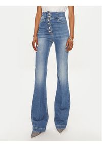 Elisabetta Franchi Jeansy PJ-43S-41E2-V380 Niebieski Regular Fit. Kolor: niebieski