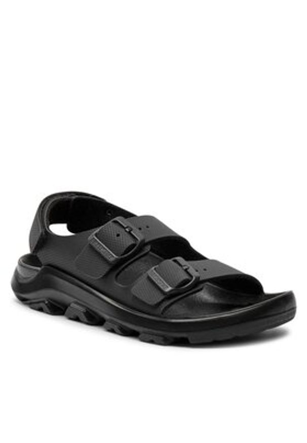 Birkenstock Sandały Mogami 1027161 Czarny. Kolor: czarny. Materiał: skóra