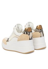 MICHAEL Michael Kors Sneakersy Emmy 43T6EMFS1B Beżowy. Kolor: beżowy. Materiał: skóra #6
