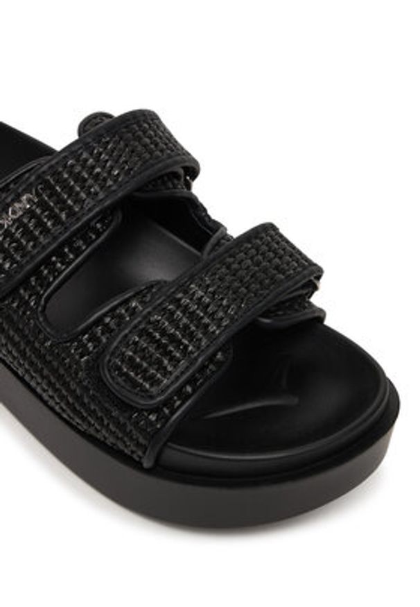 DKNY Klapki Piper K2691150 Czarny. Kolor: czarny. Materiał: syntetyk