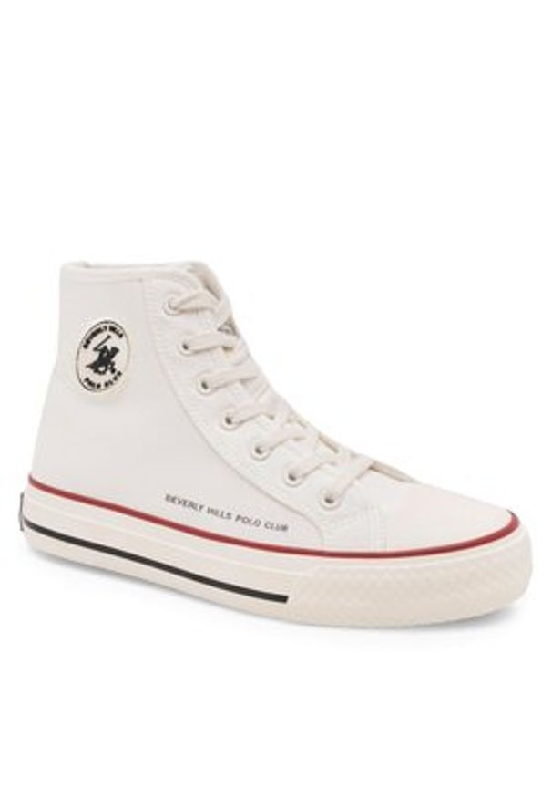 Beverly Hills Polo Club Trampki WP40-OG-31-3 Biały. Kolor: biały. Materiał: materiał