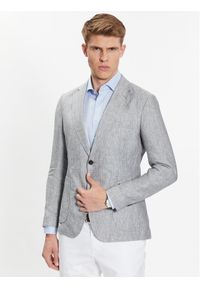 JOOP! Marynarka 30036973 Szary Slim Fit. Kolor: szary