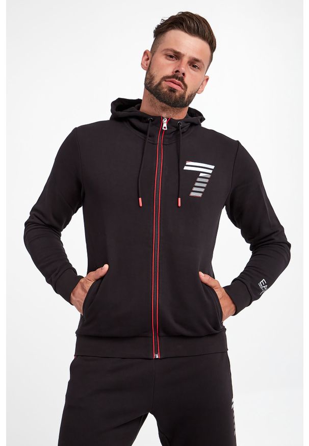 EA7 Emporio Armani - Bluza EMPORIO ARMANI. Typ kołnierza: kaptur